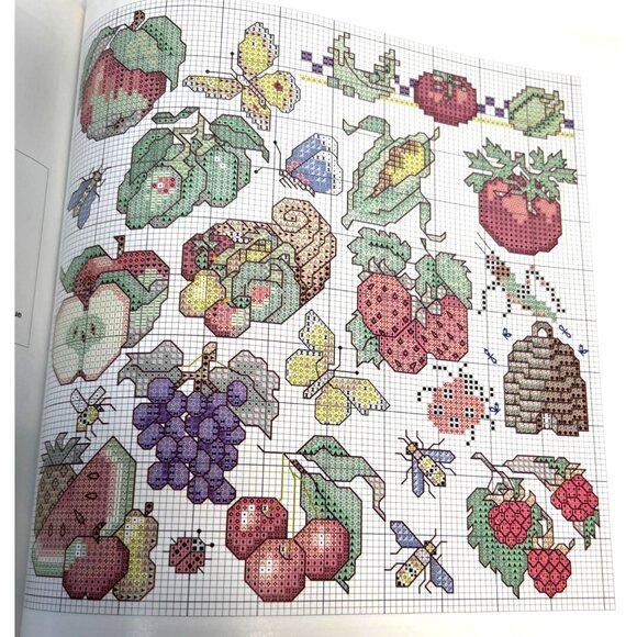 Better Homes & Gardens 2001 Cross Stitch Designs Essential Reference Book - Picture 4 of 5